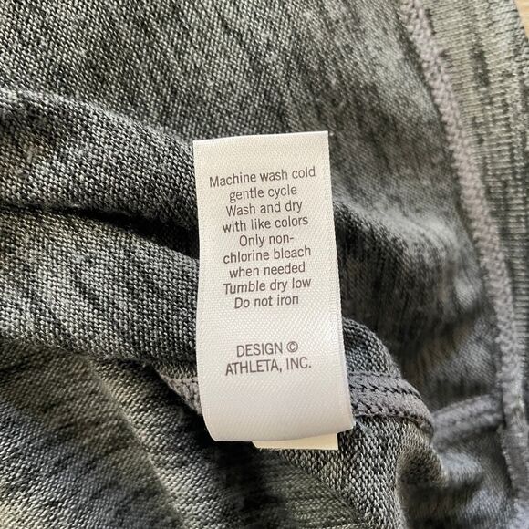 Athleta Give It Your All Sweater Dress Marled Charcoal Grey - Size: Small - Picture 12 of 12